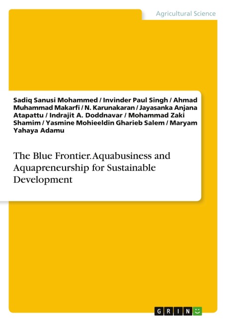 The Blue Frontier. Aquabusiness and Aquapreneurship for Sustainable Development