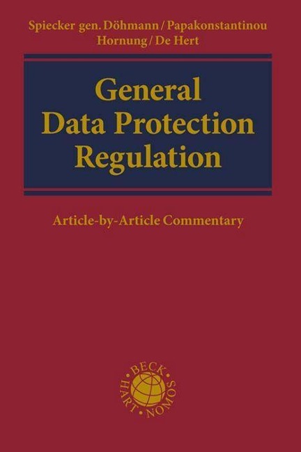 General Data Protection Regulation. GDPR: Article-by-Article Commentary