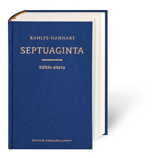 Septuaginta. Das Alte Testament griechisch: Verkleinerte Ausgabe in einem Band. Mit griechischer, lateinischer, deutscher u. englischer Einführung