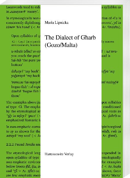 The Dialect of Gharb (Gozo/Malta)
