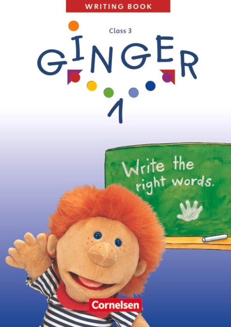 Ginger 1. My First Writing Book. Schreibheft. Alle Ausgaben: 3. Schuljahr / Schreibheft / Lehrwerk für den früh beginnenden Englischunterricht