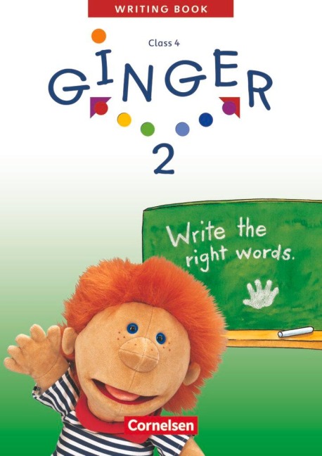 Ginger 2. My Second Writing Book. Schreibheft. Mit Lösungsheft: 4. Schuljahr. Schreibheft.  Lehrwerk für den früh beginnenden Englischunterricht