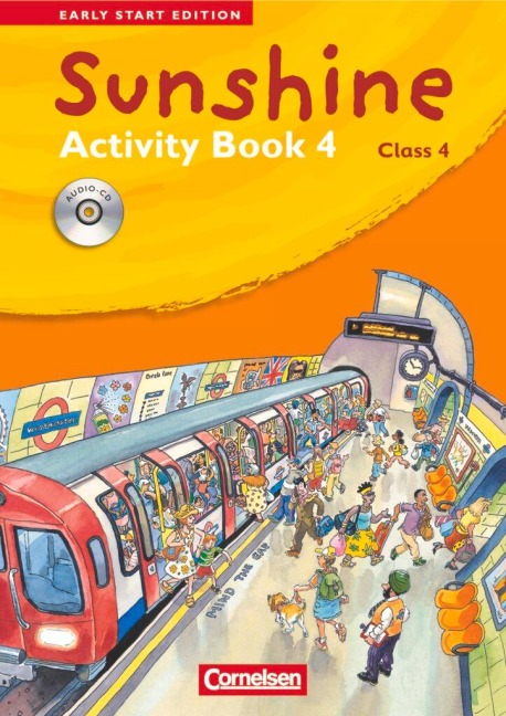 Sunshine - Early Start Edition 4. Activity Book mit Lieder-/Text-CD: 4. Schuljahr