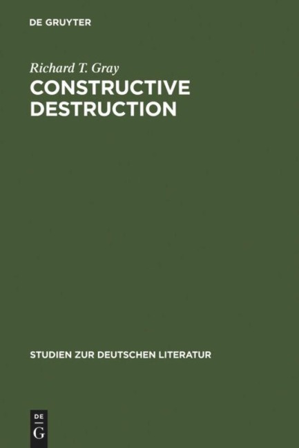 Constructive Destruction: Kafkas Aphorisms: Literary Tradition and Literary Transformation