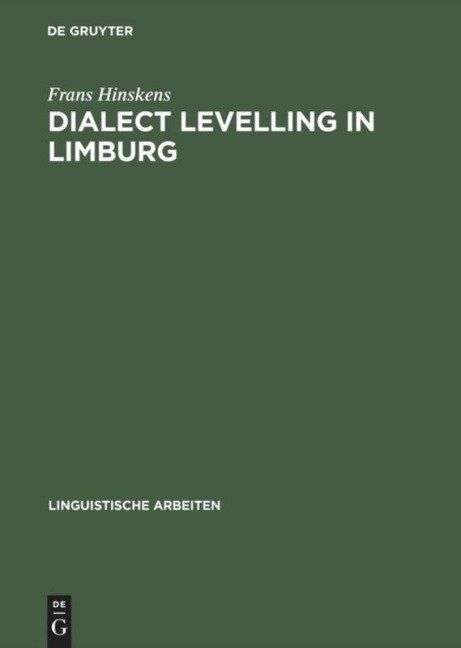 Dialect Levelling in Limburg: Structural and sociolinguistic aspects