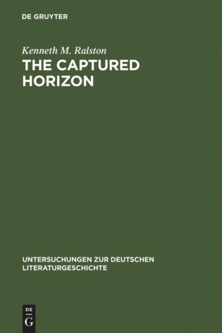 The Captured Horizon: Heidegger and the "Nachtwachen von Bonaventura"