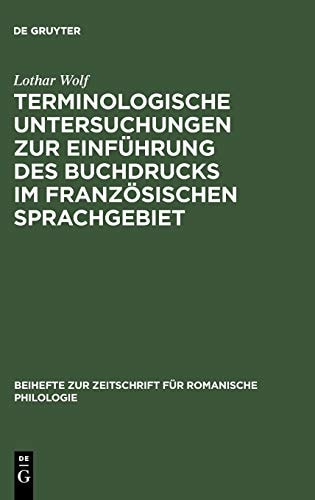 Beihefte Zur Zeitschrift Für Romanische Philologie