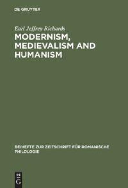 Modernism, medievalism and humanism: A research bibliography on the reception of the works of Ernst Robert Curtius