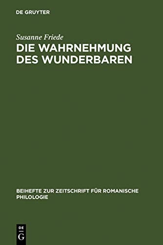Beihefte Zur Zeitschrift Für Romanische Philologie