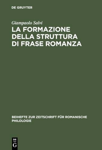 Beihefte Zur Zeitschrift Für Romanische Philologie