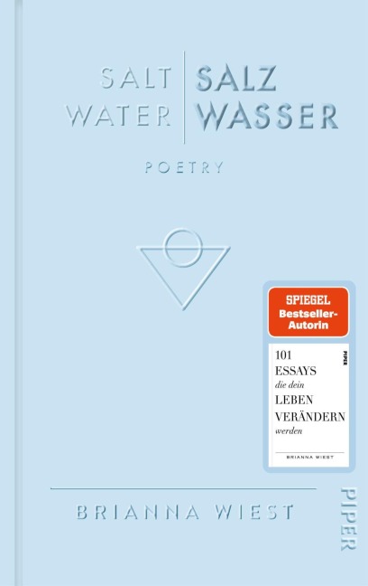 Salt Water - Salzwasser: Poetry | Zweisprachiger Gedichtband von der Bestsellerautorin der '101 Essays'