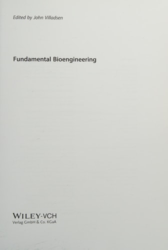 Fundamental Bioengineering