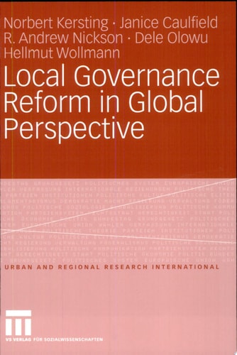 Local Governance Reform in Global Perspective