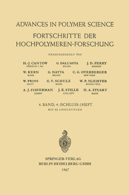 Fortschritte der Hochpolymeren Forschung