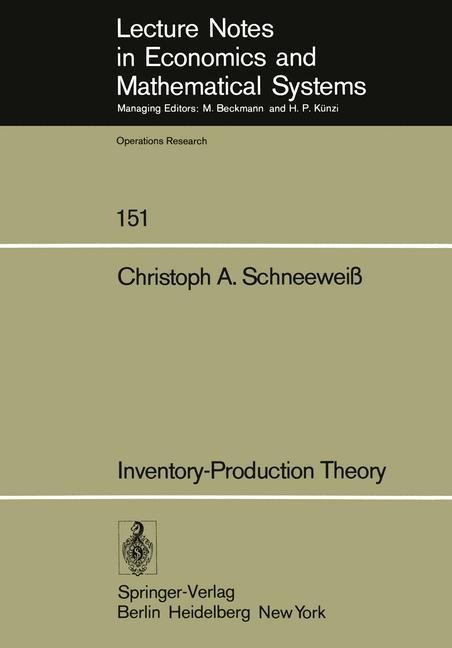 Inventory-Production Theory: A Linear Policy Approach