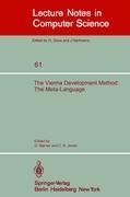 The Vienna Development Method: The Meta-Language