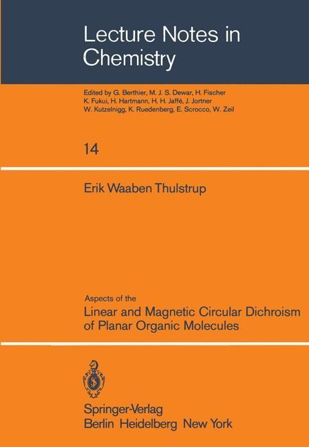 Aspects of the Linear and Magnetic Circular Dichroism of Planar Organic Molecules