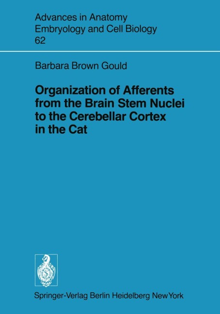 Organization of Afferents from the Brain Stem Nuclei to the Cerebellar Cortex in the Cat