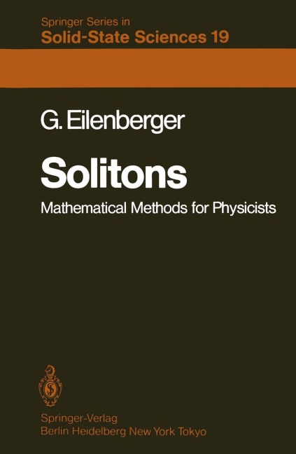Solitons: Mathematical Methods for Physicists