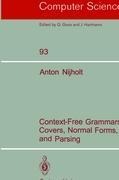 Context-Free Grammars: Covers, Normal Forms, and Parsing