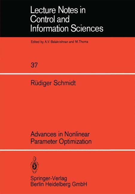 Advances in Nonlinear Parameter Optimization