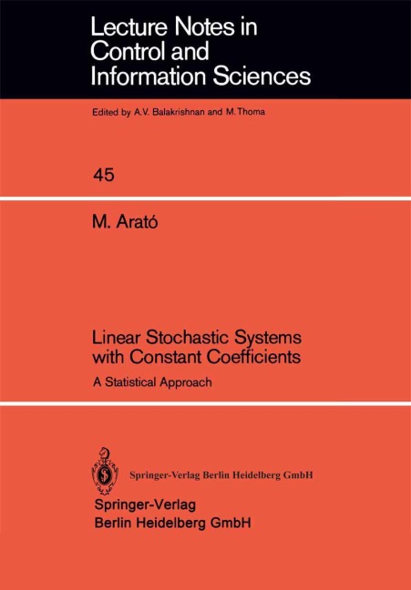 Linear Stochastic Systems with Constant Coefficients: A Statistical Approach