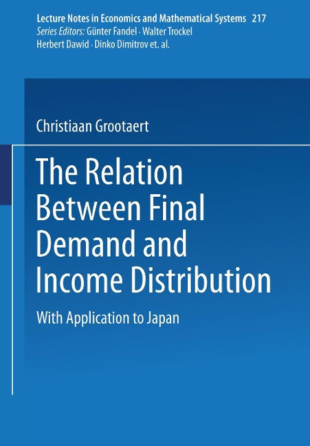 The Relation Between Final Demand and Income Distribution: With Application to Japan