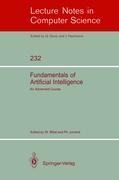 Fundamentals of Artificial Intelligence: An Advanced Course