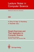 Graph-Grammars and Their Application to Computer Science: 3rd International Workshop, Warrenton, Virginia, USA, December 2-6, 1986