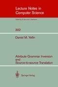 Attribute Grammar Inversion and Source-to-source Translation
