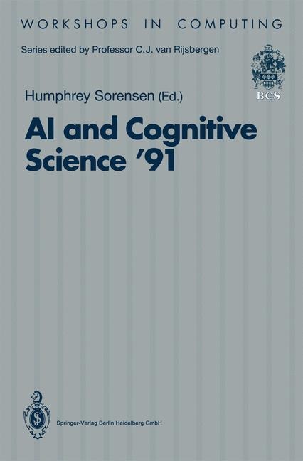 AI and Cognitive Science 91: University College, Cork, 19-20 September 1991