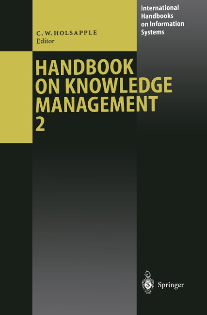Handbook on Knowledge Management 2: Knowledge Directions
