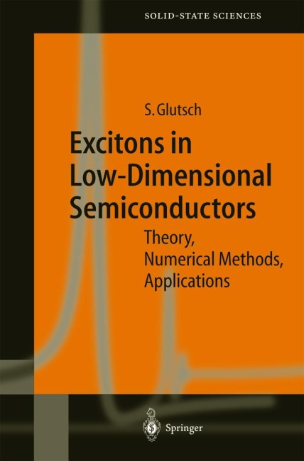 Excitons in Low-Dimensional Semiconductors: Theory Numerical Methods Applications