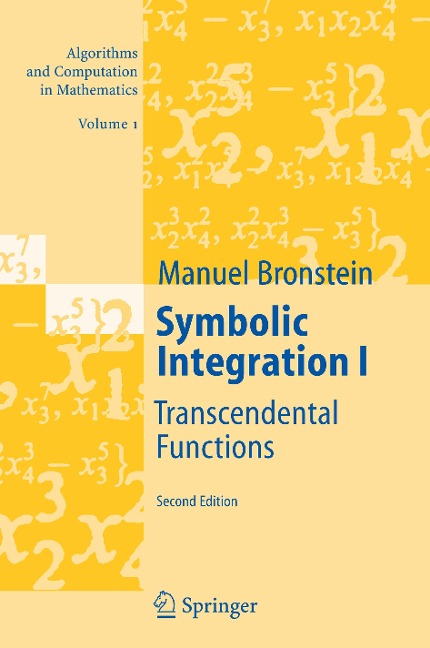 Symbolic Integration I: Transcendental Functions