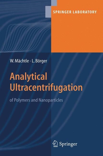 Analytical Ultracentrifugation of Polymers and Nanoparticles