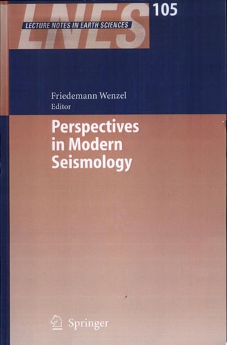 Perspectives in Modern Seismology