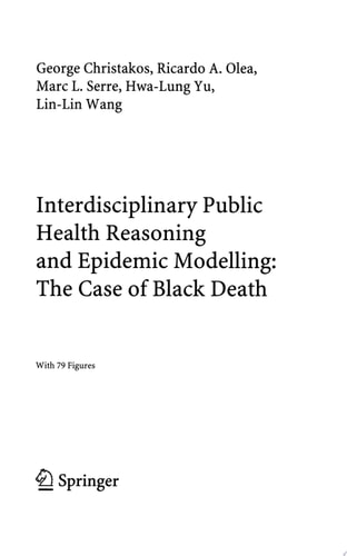 Interdisciplinary Public Health Reasoning and Epidemic Modelling: The Case of Black Death
