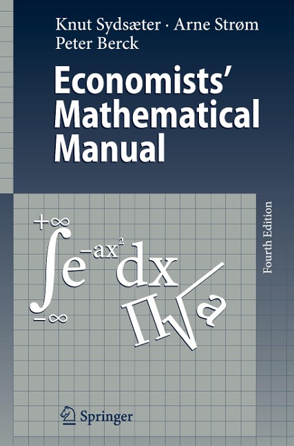 Economists Mathematical Manual