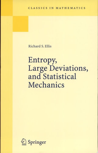Entropy, Large Deviations, and Statistical Mechanics