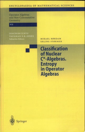 Classification of Nuclear C*-Algebras. Entropy in Operator Algebras
