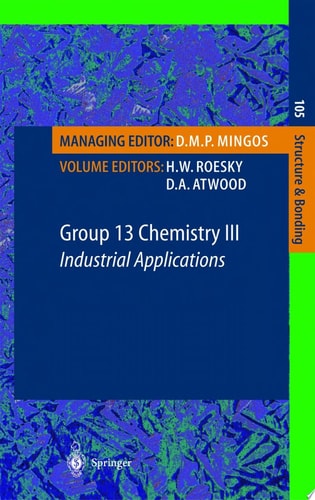 Group 13 Chemistry III Industrial Applications