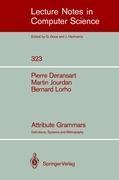 Attribute Grammars: Definitions, Systems and Bibliography