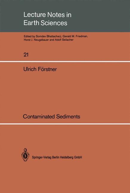 Contaminated Sediments: Lectures on Environmental Aspects of Particle-Associated Chemicals in Aquatic Systems