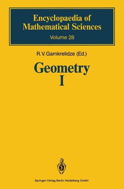 Geometry I: Basic Ideas and Concepts of Differential Geometry