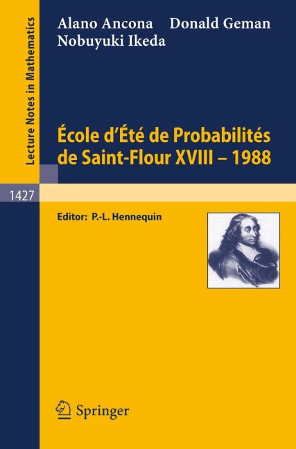 Ecole dEte de Probabilites de Saint-Flour XVIII - 1988