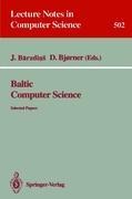 Baltic Computer Science: Selected Papers