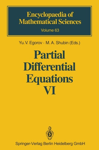 Partial Differential Equations VI Elliptic and Parabolic Operators