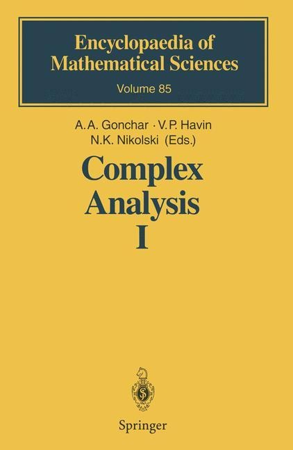Complex Analysis I: Entire and Meromorphic Functions Polyanalytic Functions and Their Generalizations
