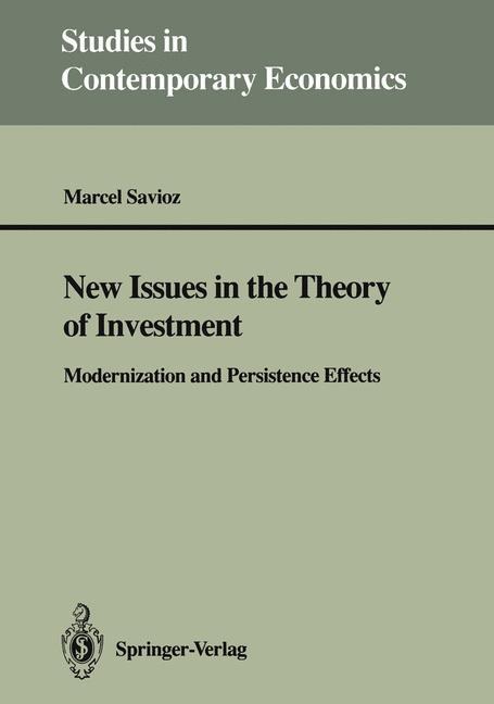 New Issues in the Theory of Investment: Modernization and Persistence Effects