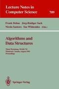 Algorithms and Data Structures: Third Workshop, WADS 93, Montreal, Canada, August 11-13, 1993. Proceedings